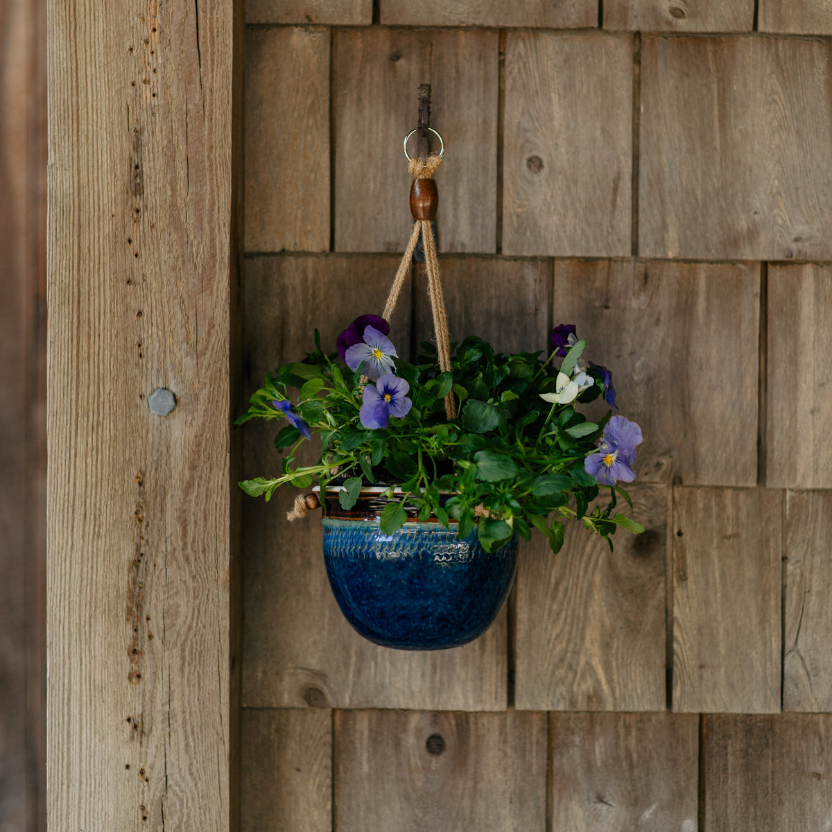 Round Hanging Planter