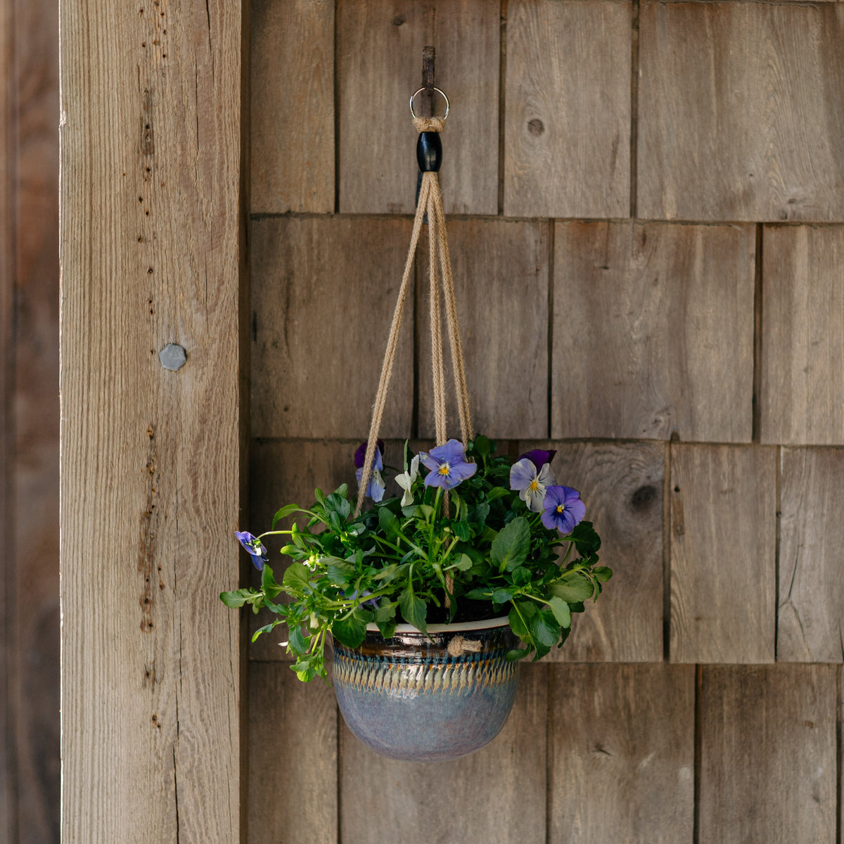 Round Hanging Planter
