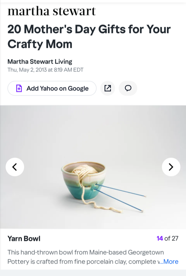 Yarn Bowl